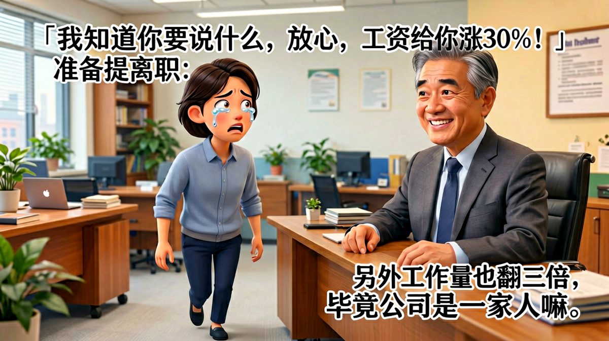 涨薪30%？等等，工作量也是3倍。
