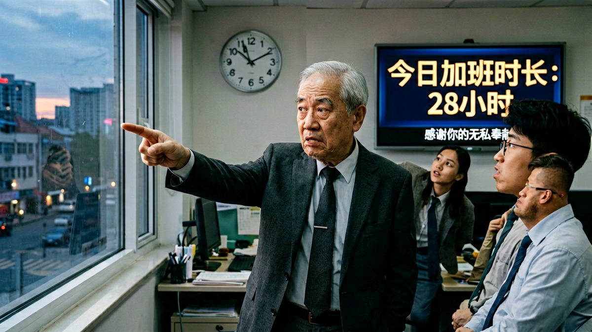 反转来了——老板说加班费通过了，但只是'精神上的批准'。