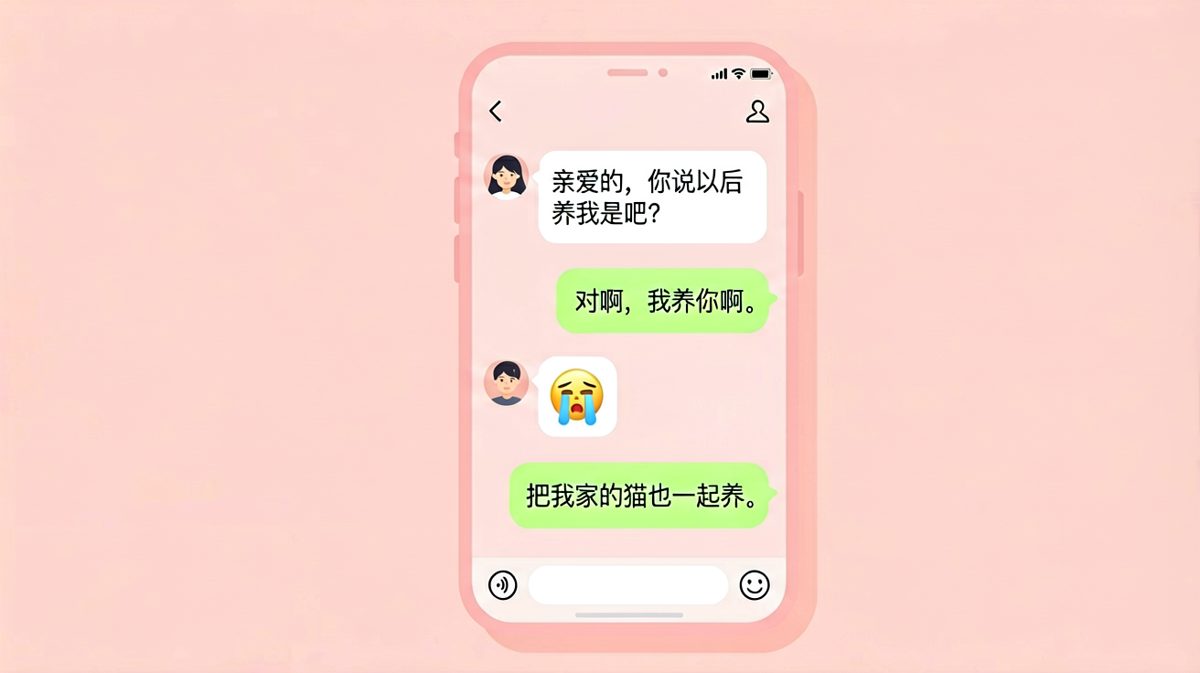 我养你——结果养的是猫