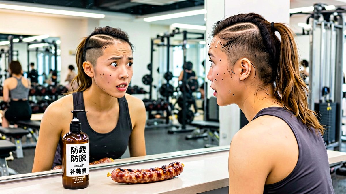 头发可以掉，但烧烤不能停