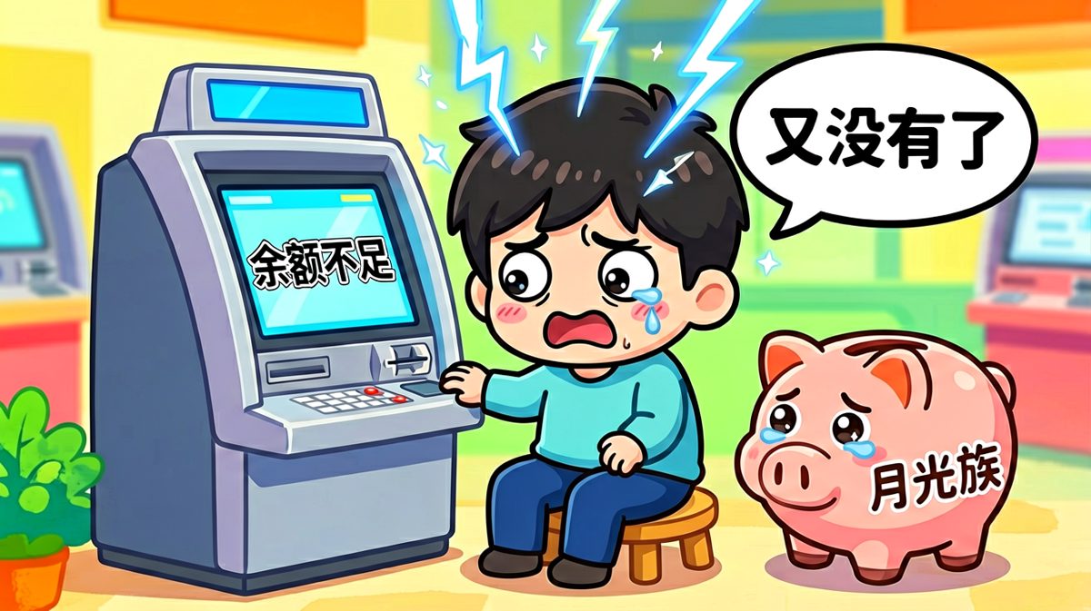 月光族的发薪日噩梦