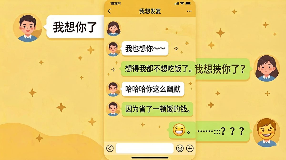 深情表白变成了省钱攻略