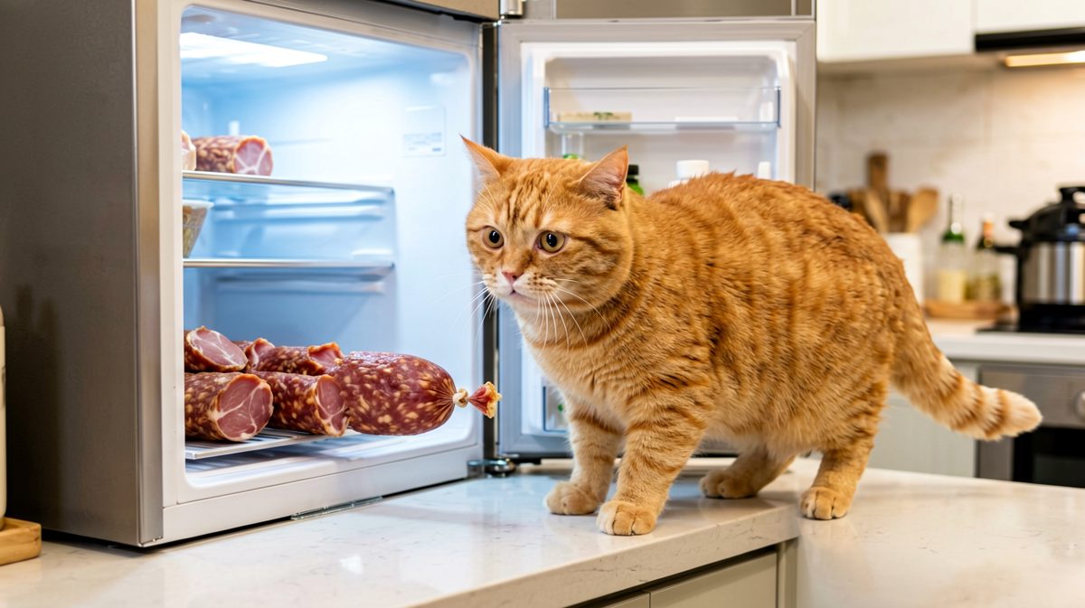 偷吃被抓包的橘猫，表情比案情本身更精彩