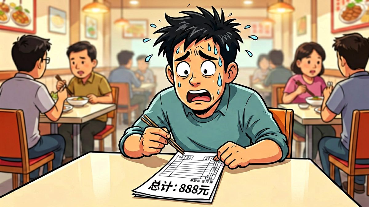 结账时的灵魂震撼