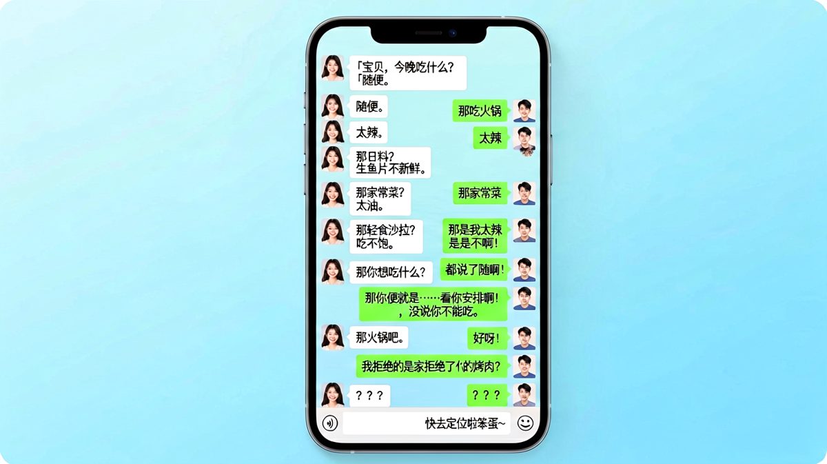 「随便」二字的重量，只有男朋友能懂