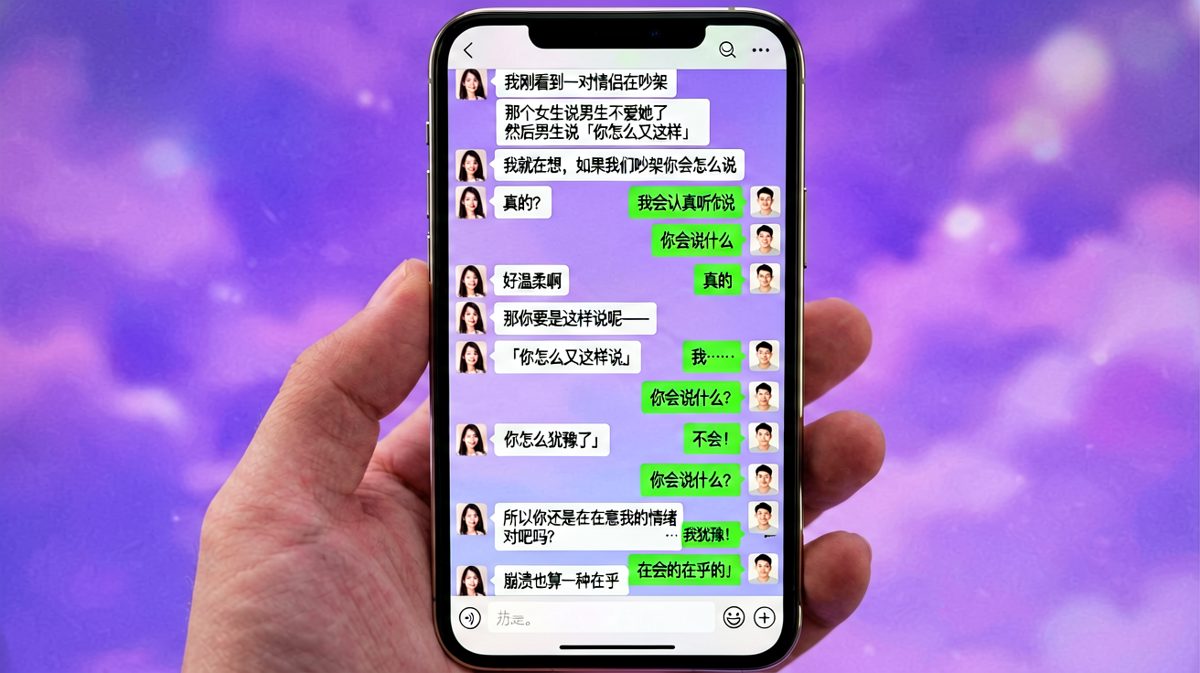 「0.5秒的犹豫」—— 男生最终靠崩溃赢了这场辩论