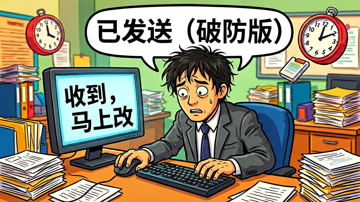 '收到，马上改'——打工人最经典的下跪回复