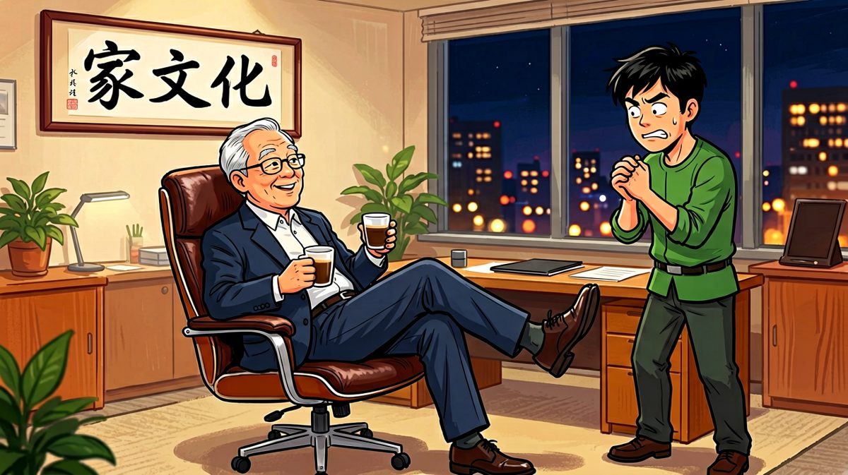 老板："我们公司最大的优点就是像家庭一样温暖。" 员工："那我能跟您借点家用吗？" 老板："家人？那把你工资当家用吧。"
