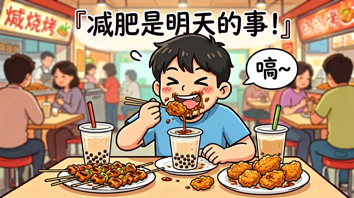 放飞自我：减肥是明天的事！