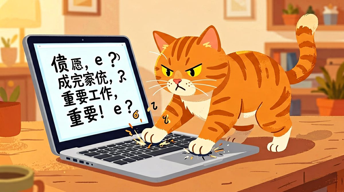 猫咪：这份PPT我今晚必须敲完