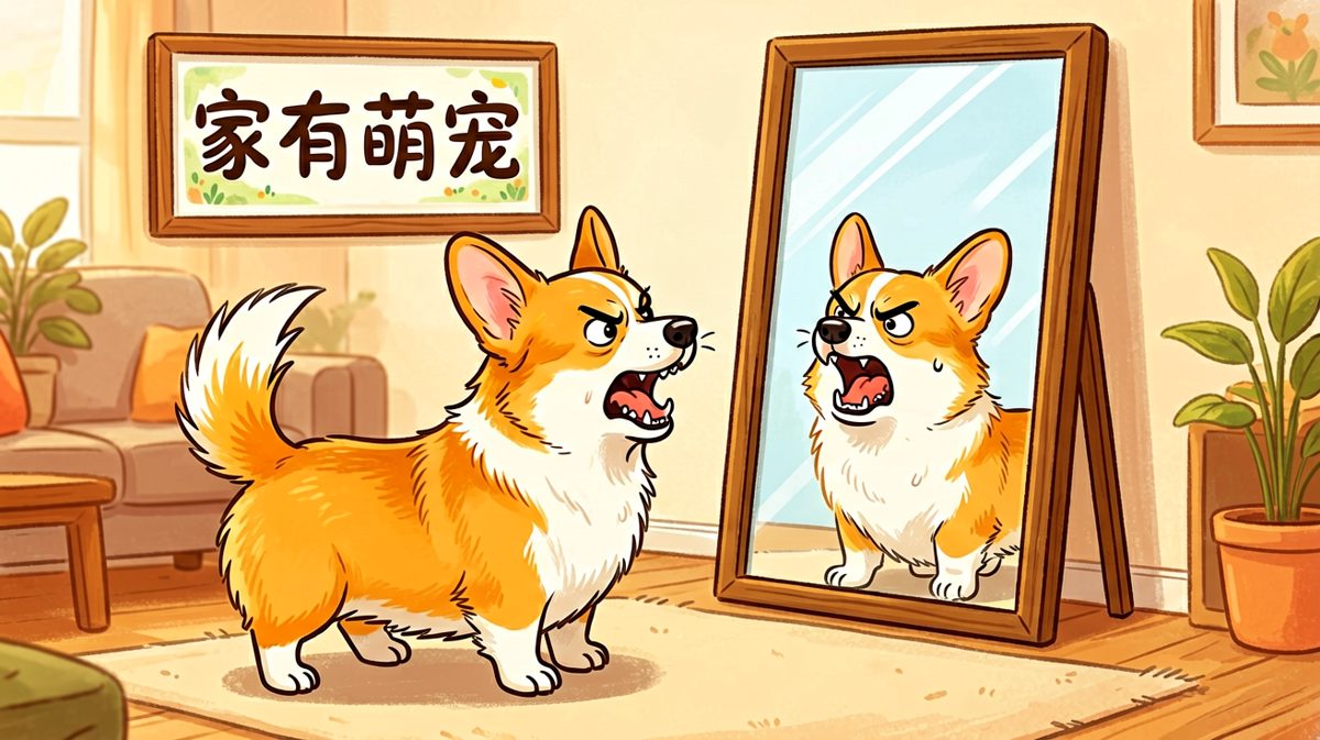 狗：哪来的陌生狗敢住我家！