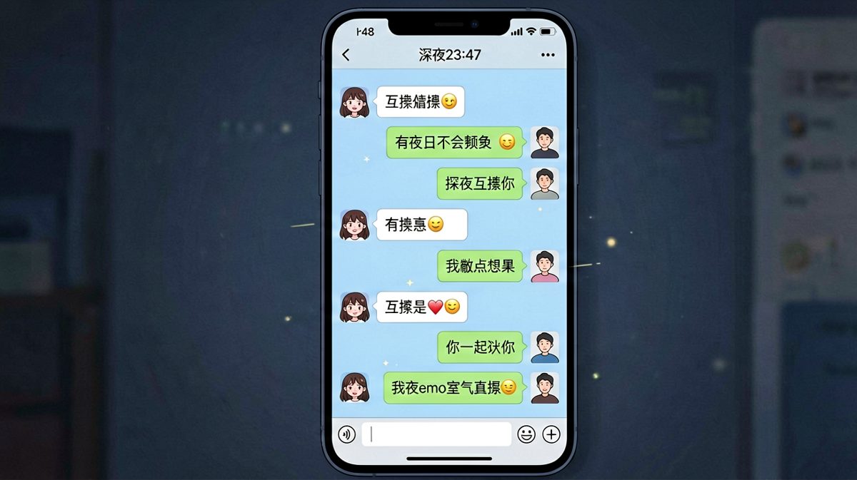 深夜emo女生发长文诉苦，男生的回复让她笑到床板裂开