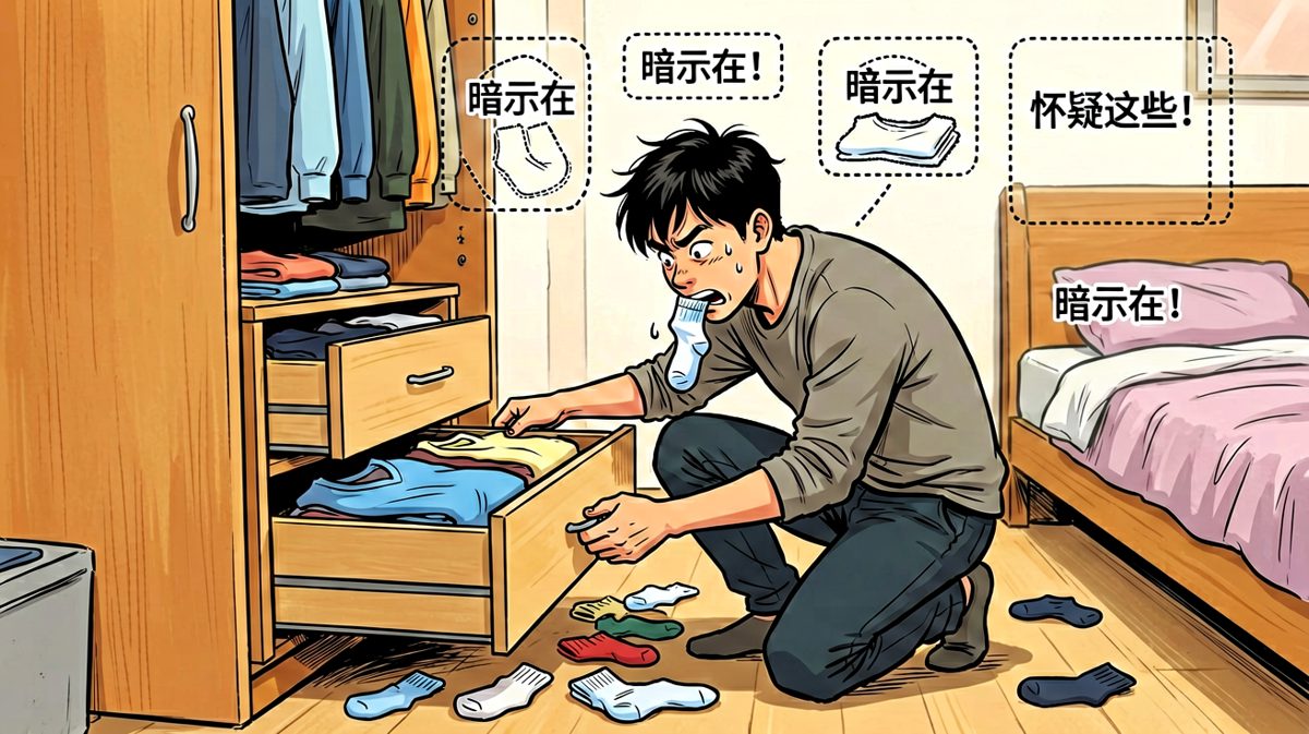 翻遍了每一个角落，还是找不到