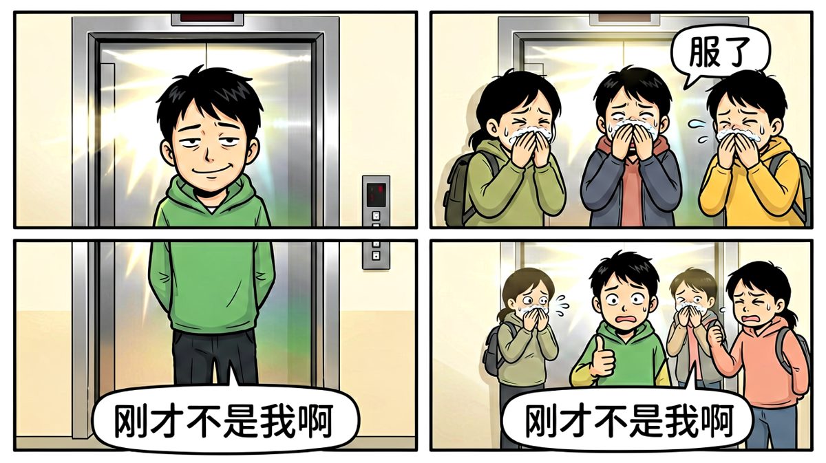 小陈从容走出，留下了一个传说