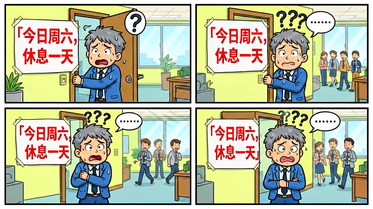 最可怕的事：白忙活了一整个早上