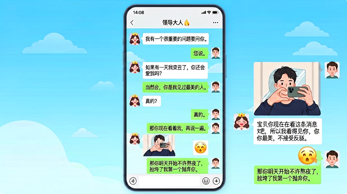 求生欲拉满的答案，最后被要求不许熬夜