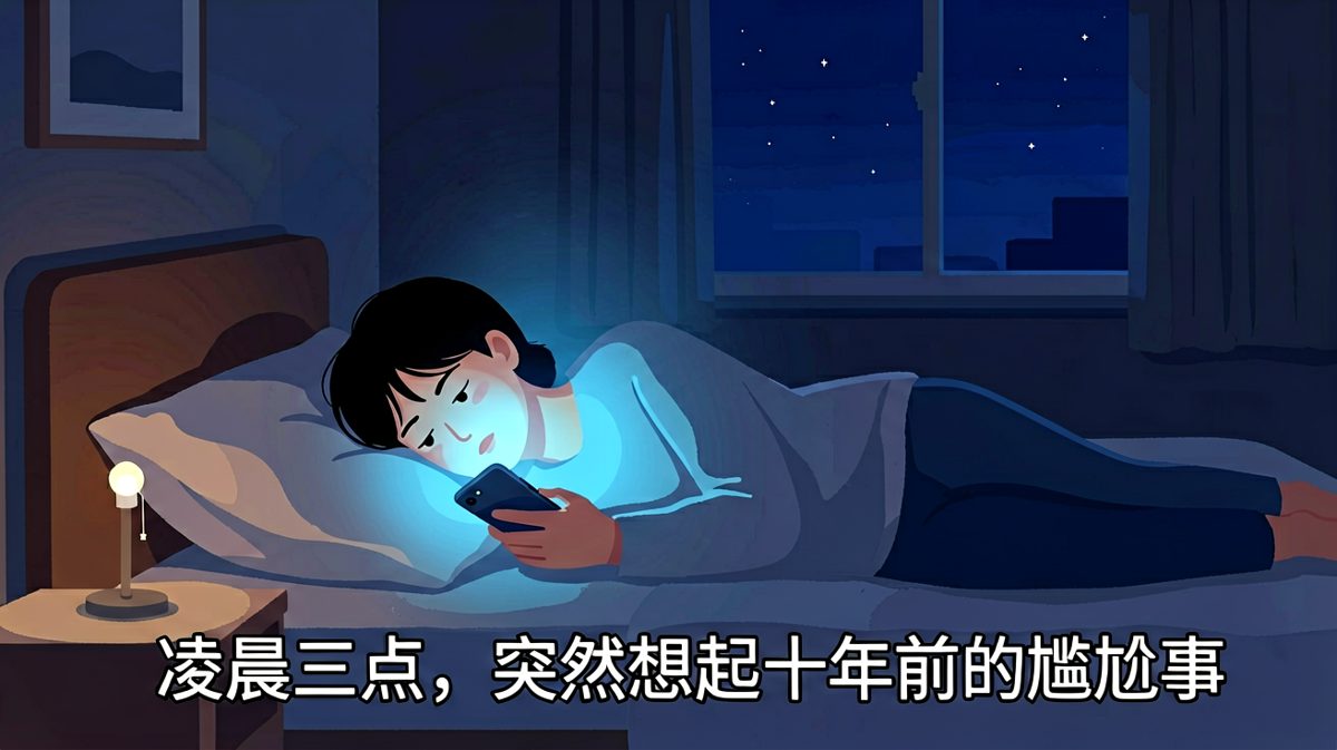深夜失眠时大脑的经典回放功能