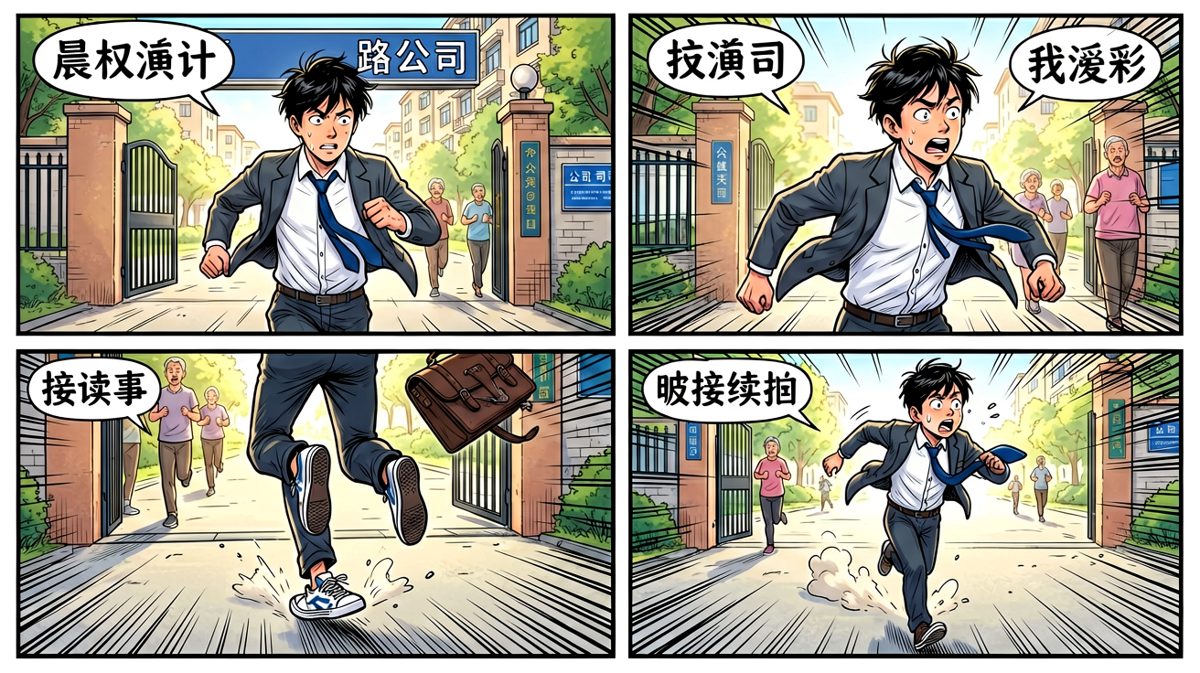 一路狂奔，但总觉得哪里不对