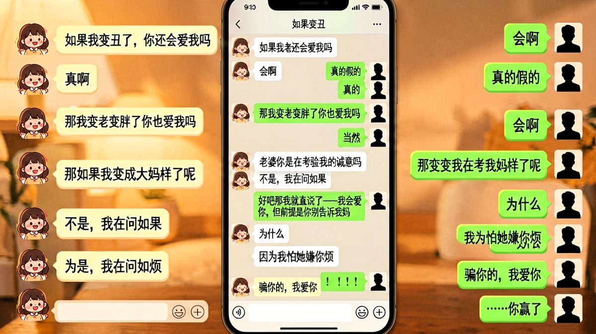 考验男朋友诚意的标准答案，居然是「别告诉我妈」。