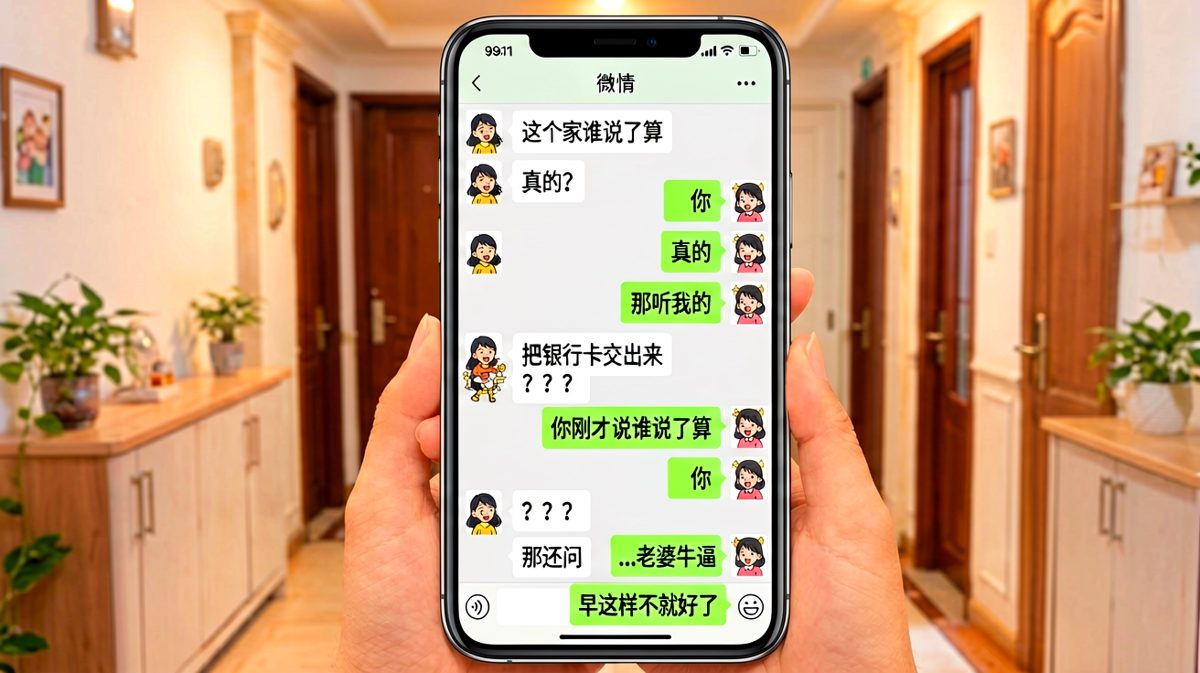 家庭地位之争，最终解释权归女方