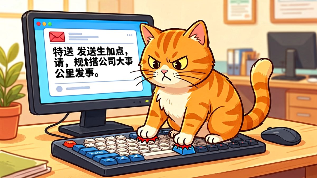 猫咪：这封邮件由我亲自签发