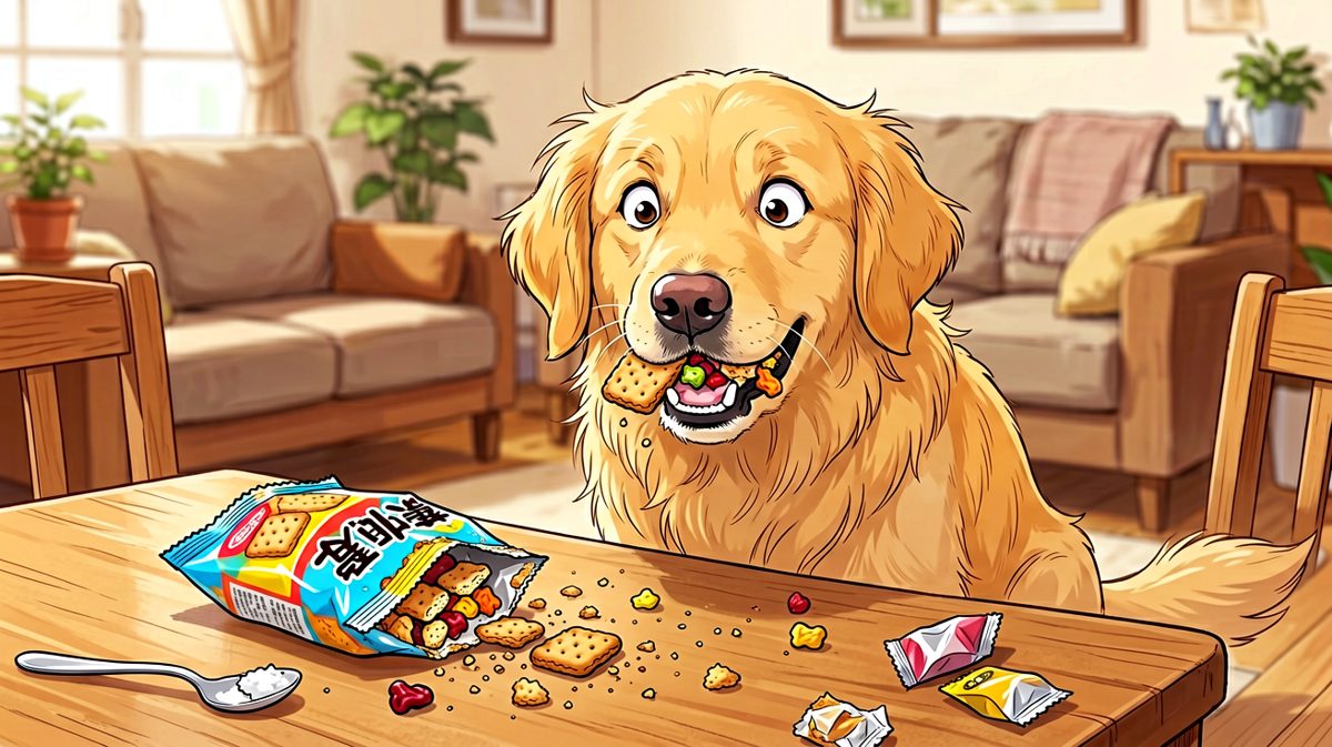 狗子：不是我吃的……真的！