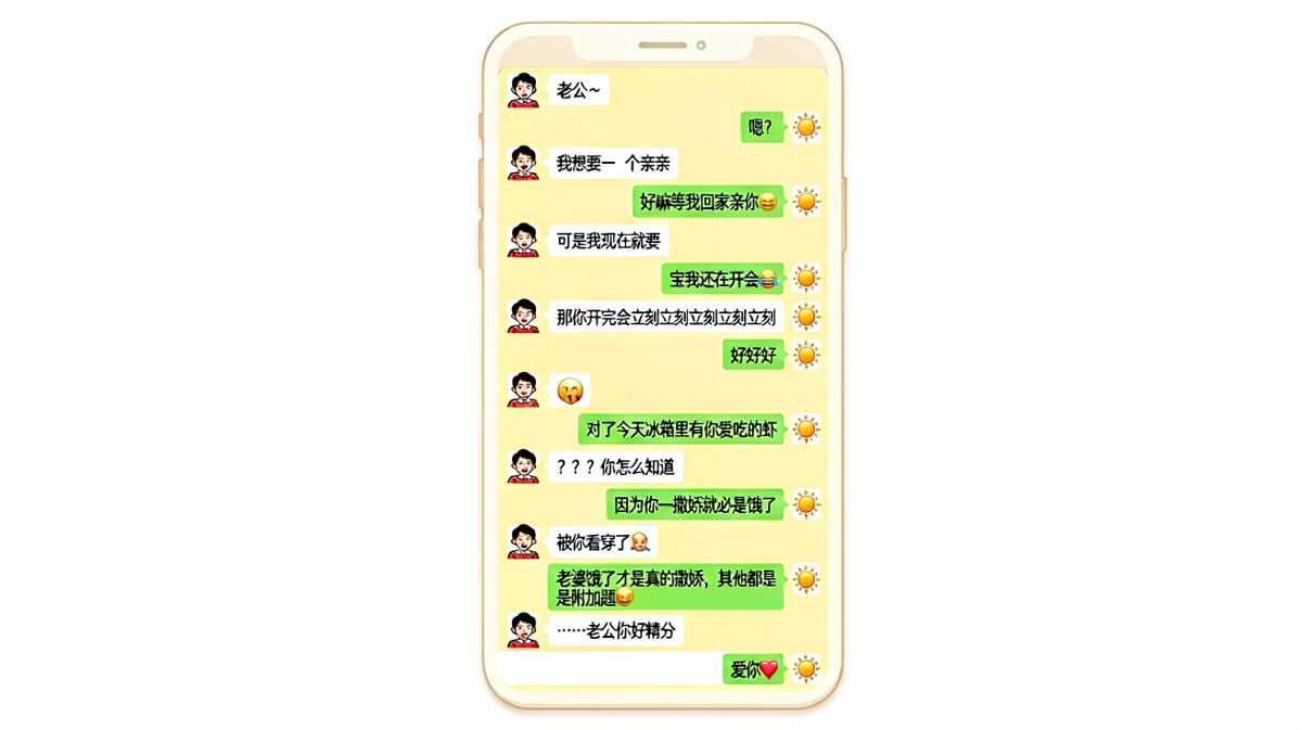 撒娇的真实目的被一眼看穿的温馨日常