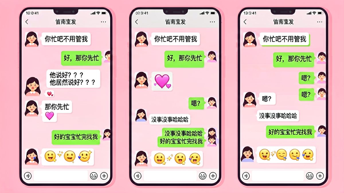 "你忙吧"的真实含义：你敢应我就敢闹