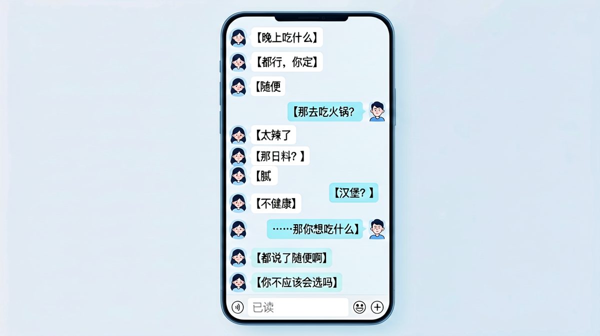 随便两字，是男生永恒的梦魇