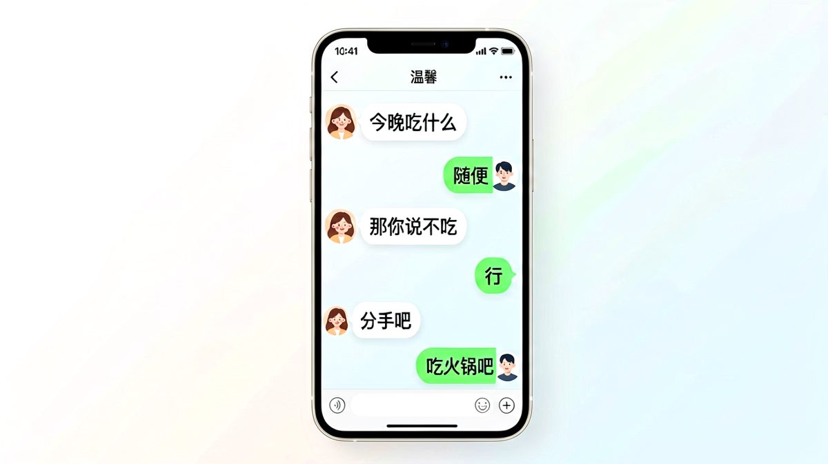 关于'随便'的经典情侣博弈最终走向火锅
