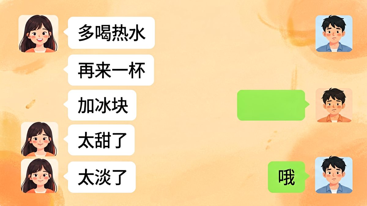 多喝热水的正确打开方式：越关心越沉默