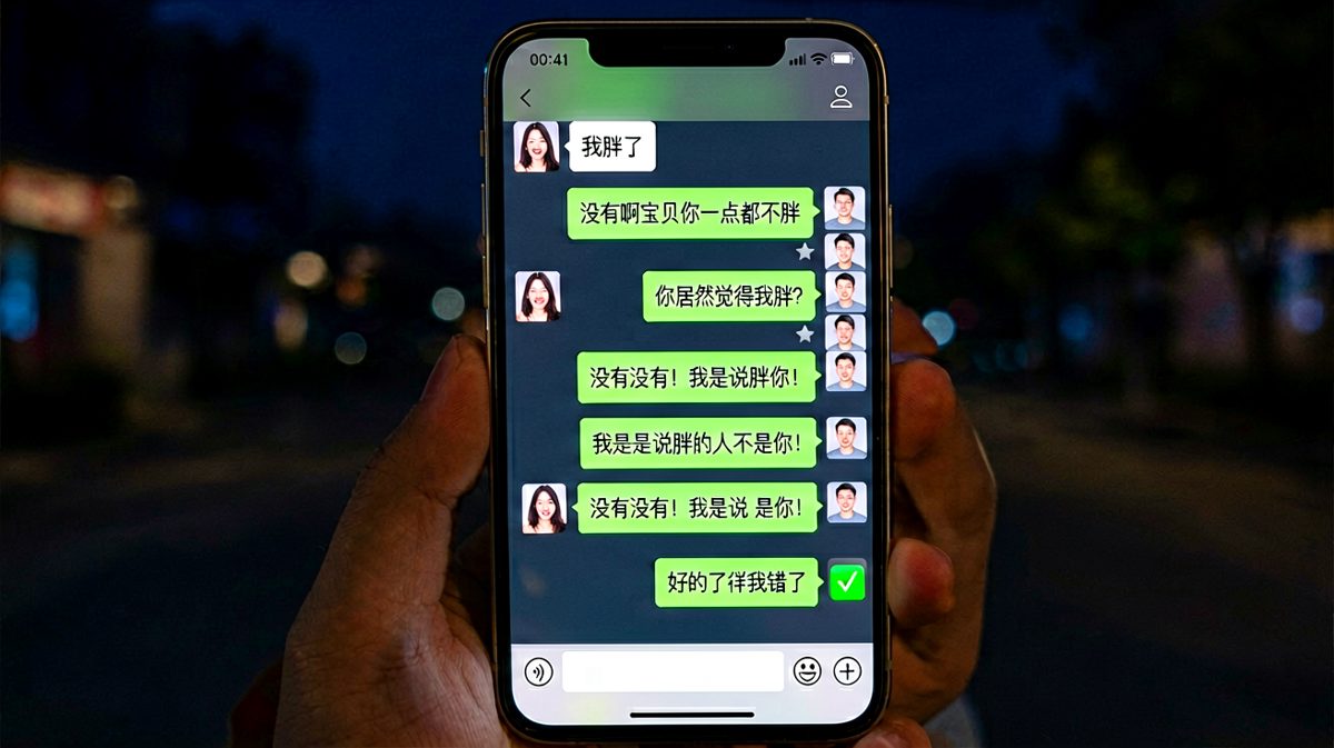 '你胖了'是送命题，男生的连环翻车现场