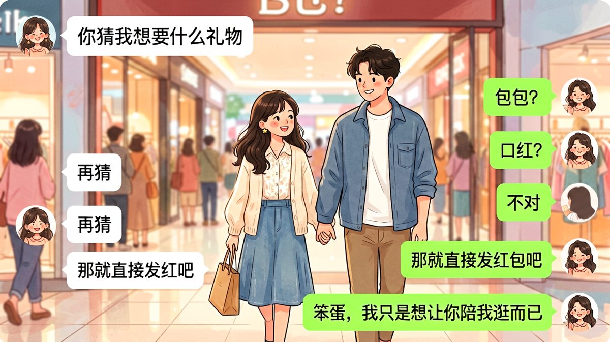 直男送礼翻车现场