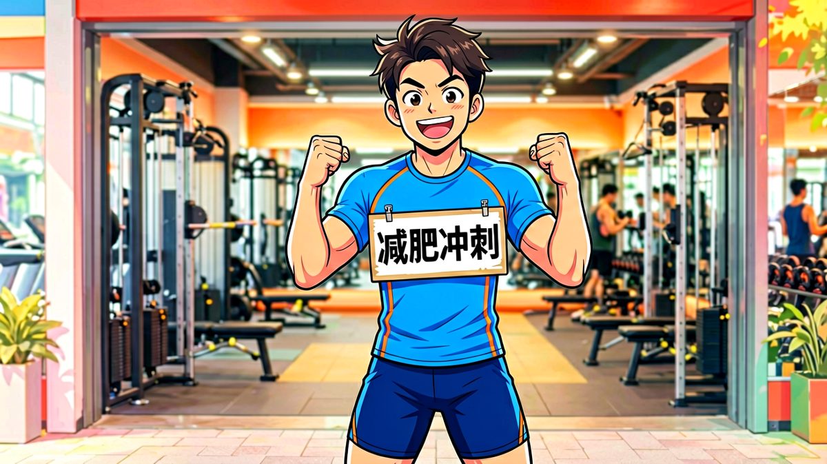 第二天一早气势汹汹来健身房报卡！