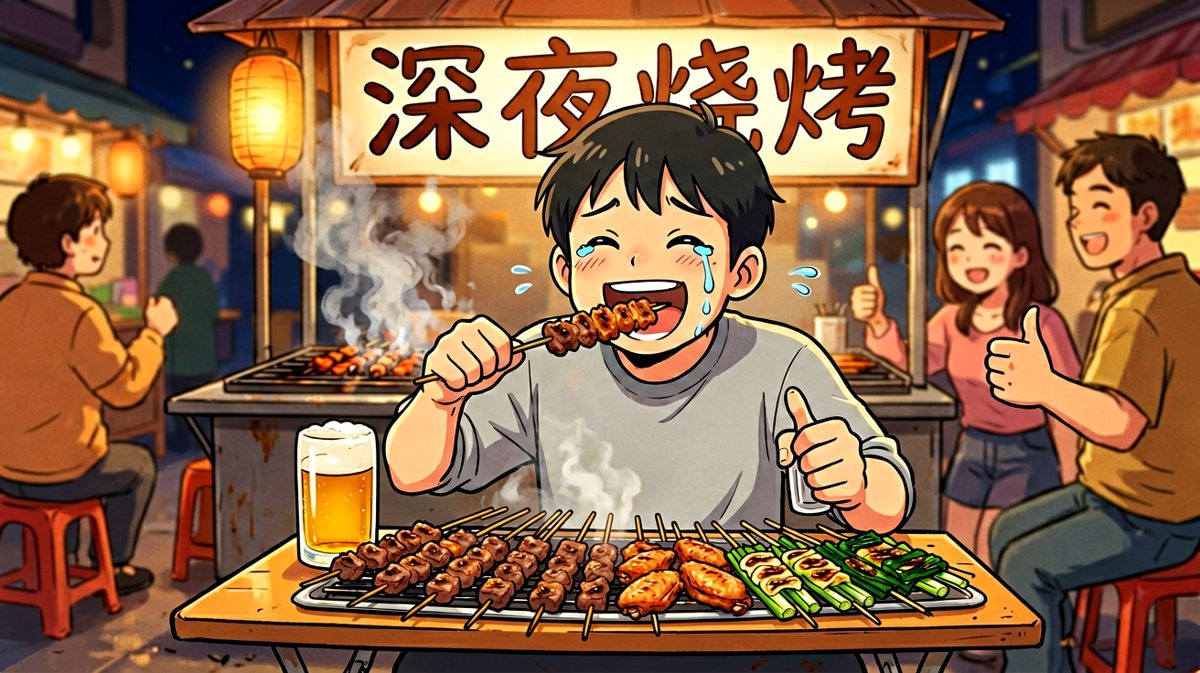 减肥？明天再说吧！先吃为敬！