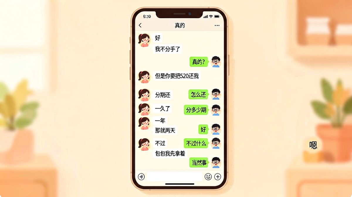 情侣聊天完整终章，有来有回撒狗粮又搞笑