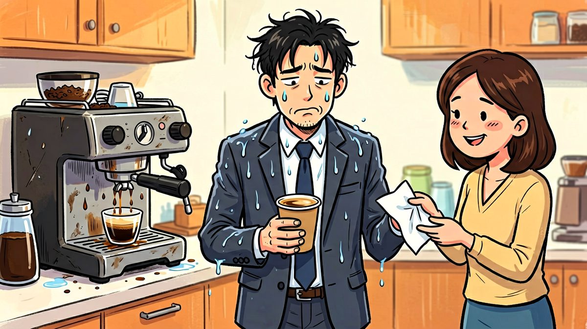 折腾半天，最后只换来了这杯'血泪咖啡'。