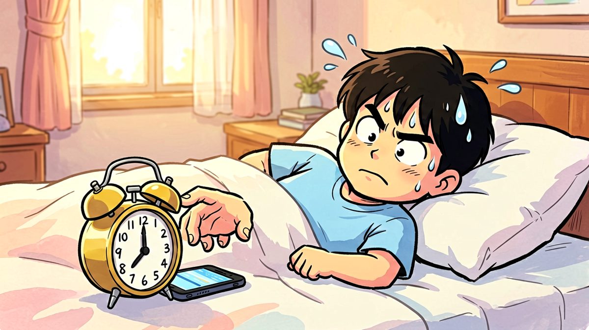 与闹钟进行最后的意志较量
