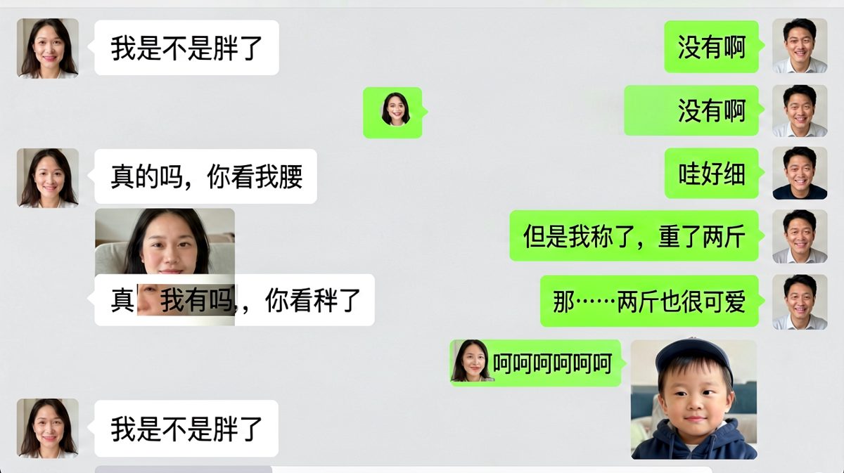 体重问题送命题，每一步都在雷区蹦迪