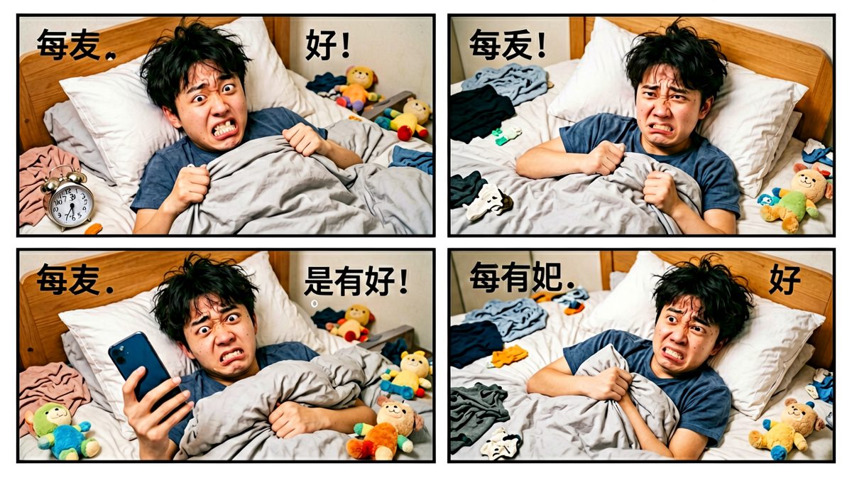 闹钟响了，但被窝封印了我