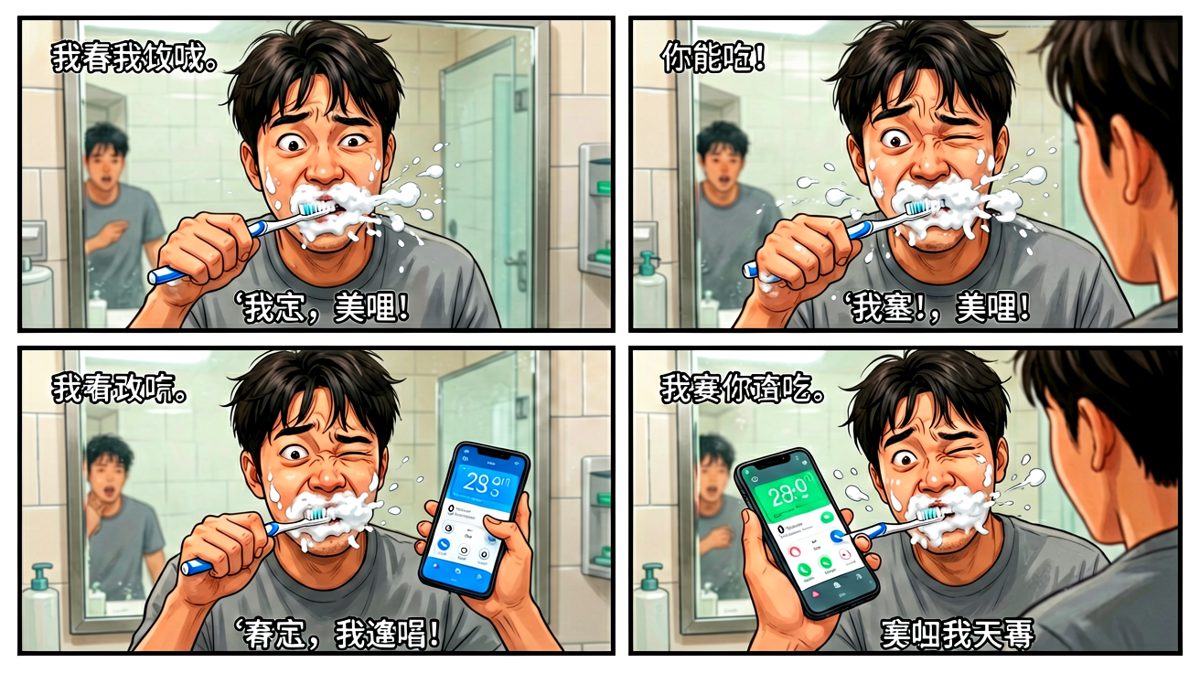 再睡五分钟……定十个闹钟！