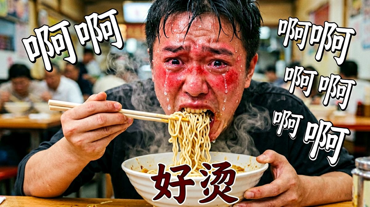 等不及了！结果烫出灵魂出窍