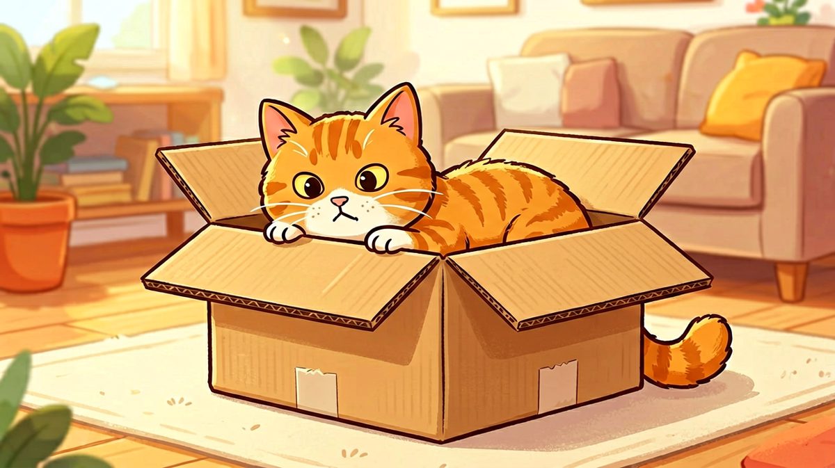 只要思想不滑坡，办法总比困难多——猫：这箱子是我的了