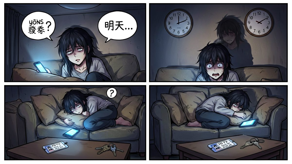 周日晚上，灵魂开始提前请假