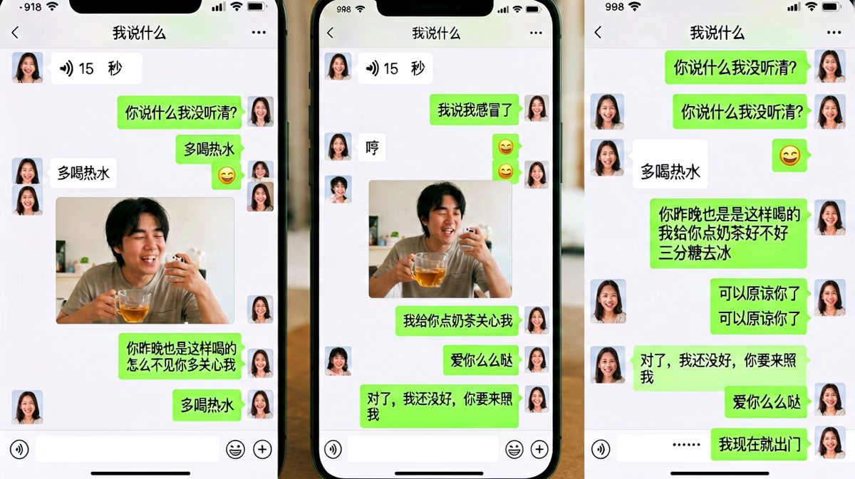 多喝热水的尽头，是男友随叫随到