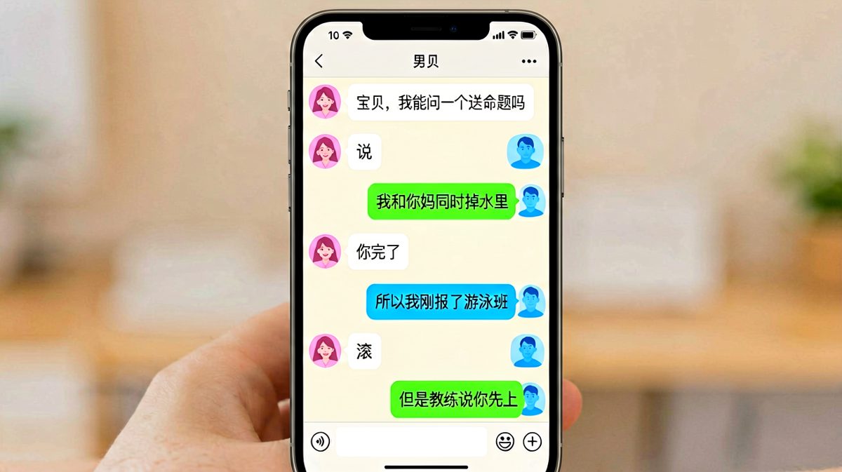 送命题变成送分题，男生用逻辑完美反杀