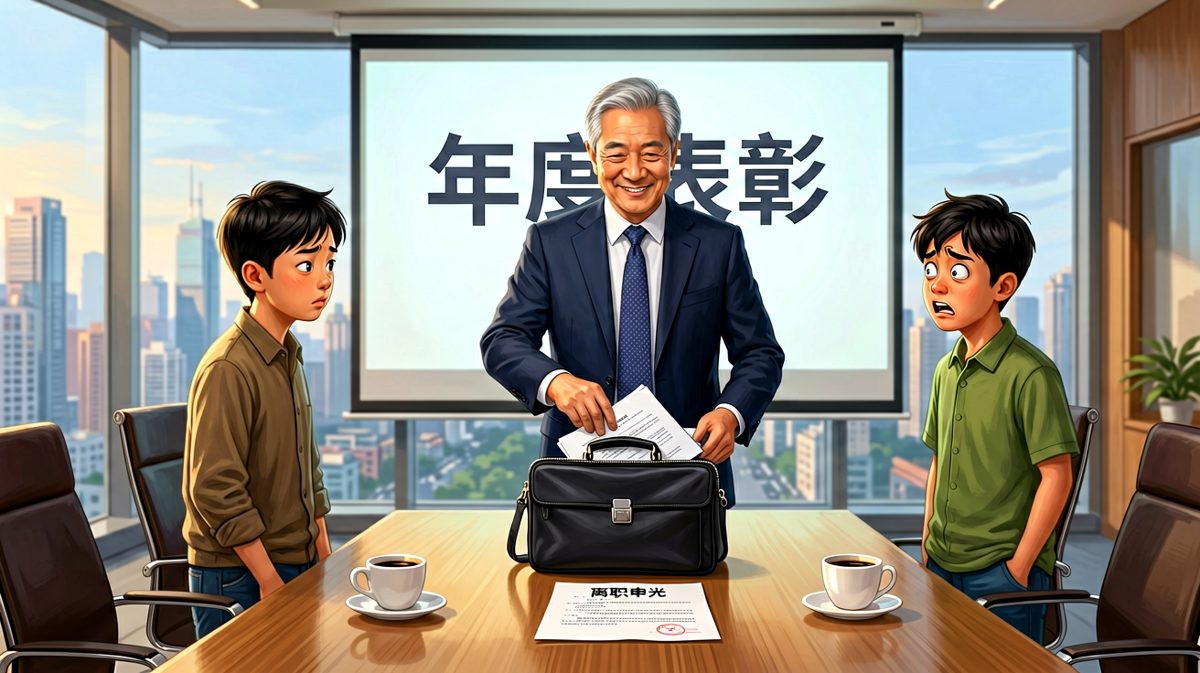 反转一：老板宣布好消息——小李竟然是当年他资助的贫困生