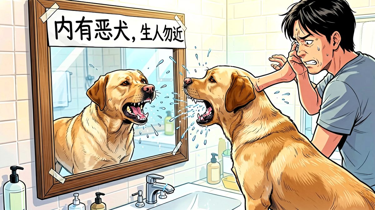 每天都被另一个自己吓到