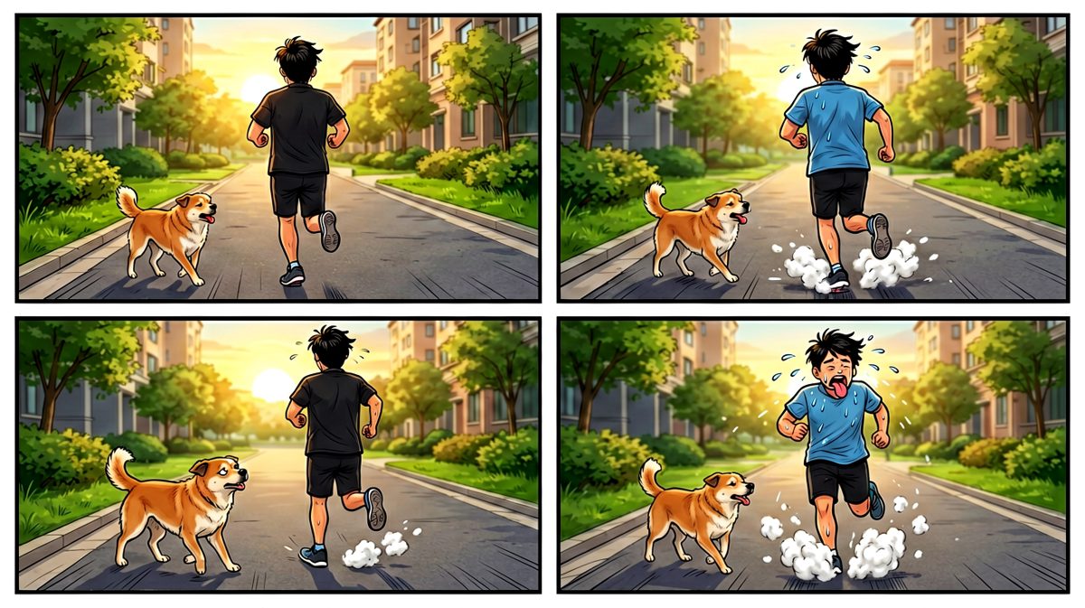 跑了……好像过了一个小时？我已经不认识了