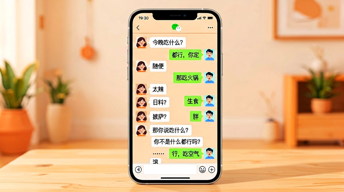 晚餐永远吃不对的反路数